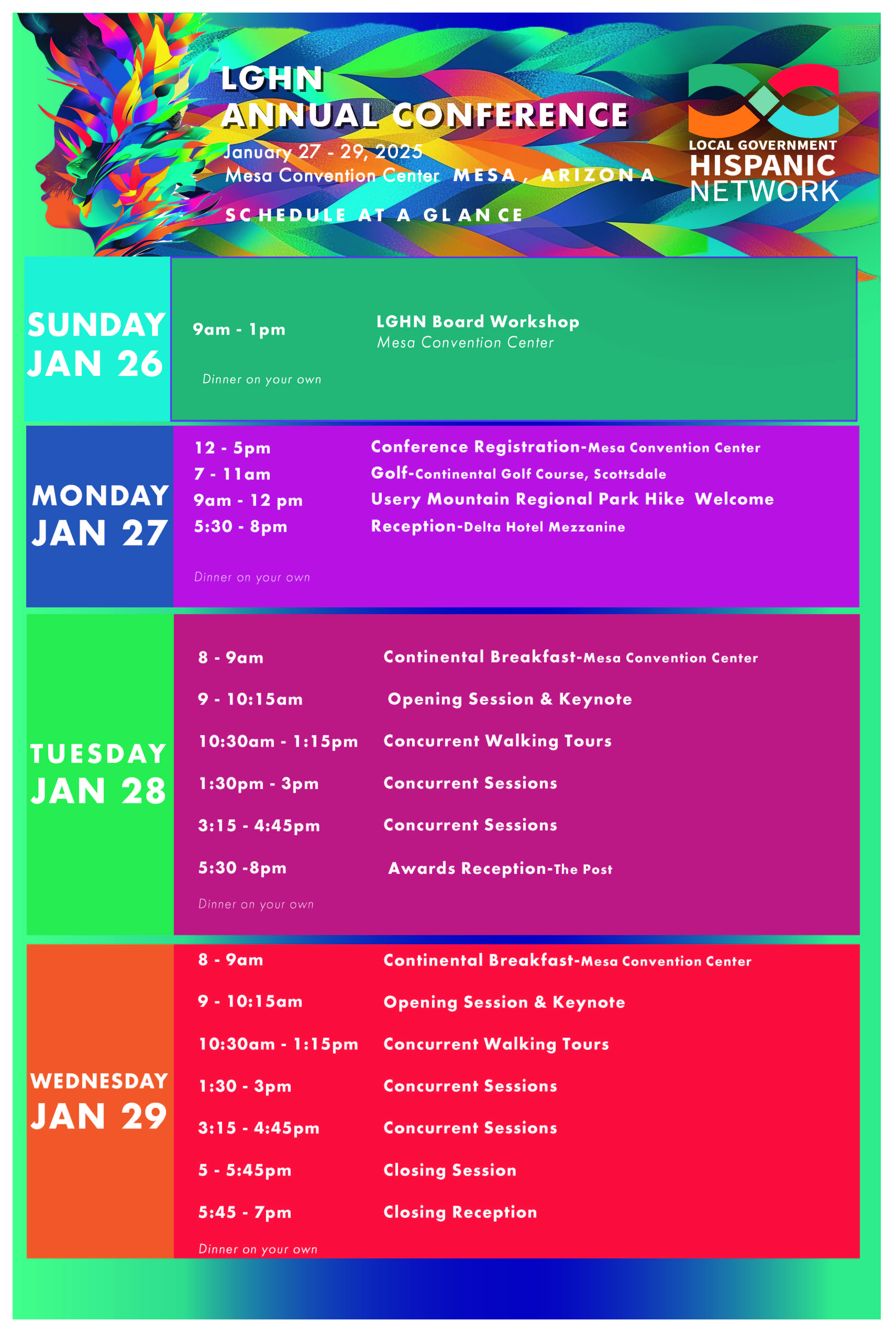 LGHN schedule image